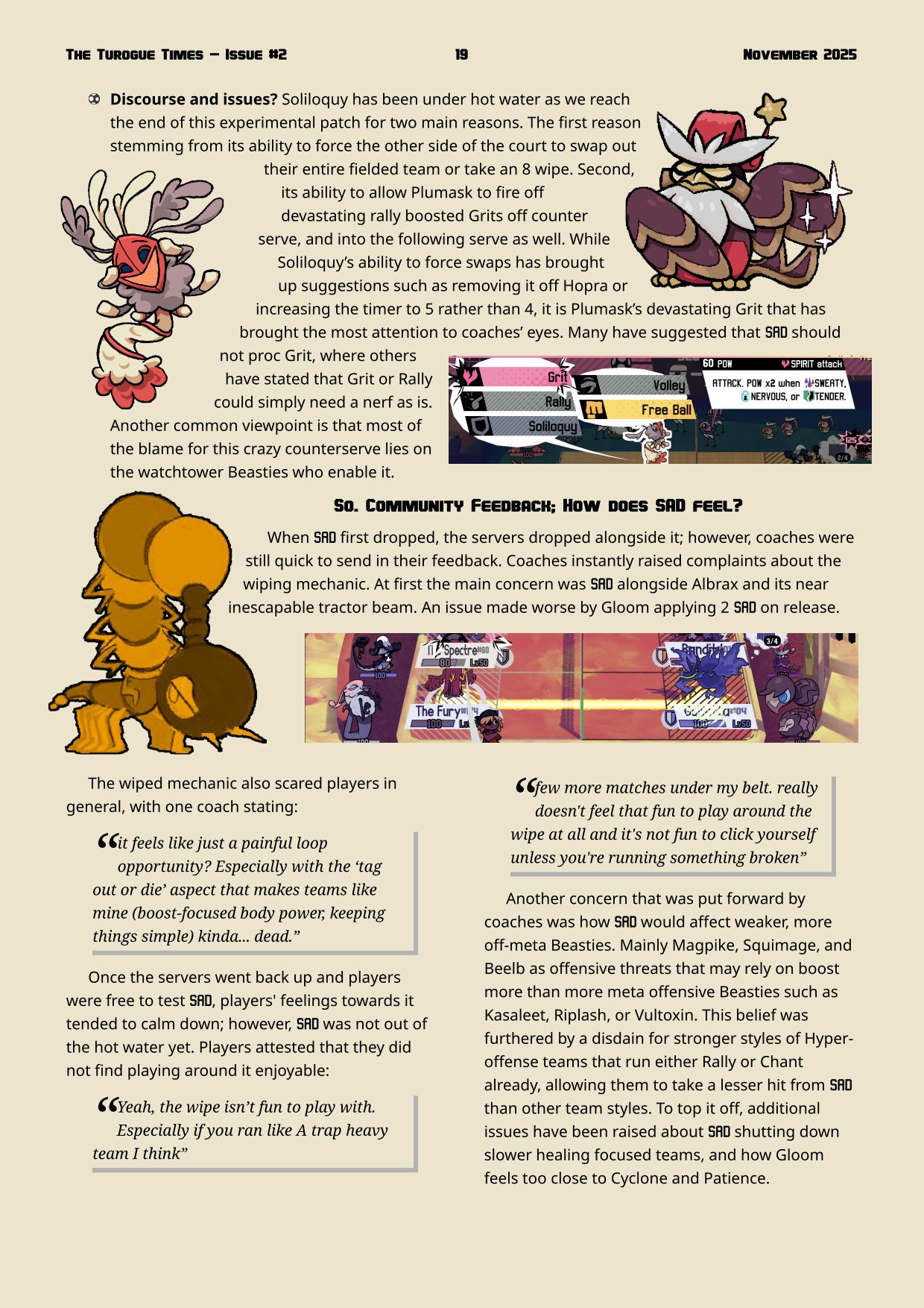 Page 19. Sadness experimental patch overview by Ket